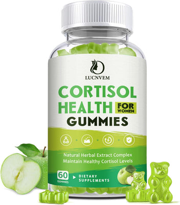 Cortisol Balance Gummies for Women – Stress & Relaxation Support, Vegan